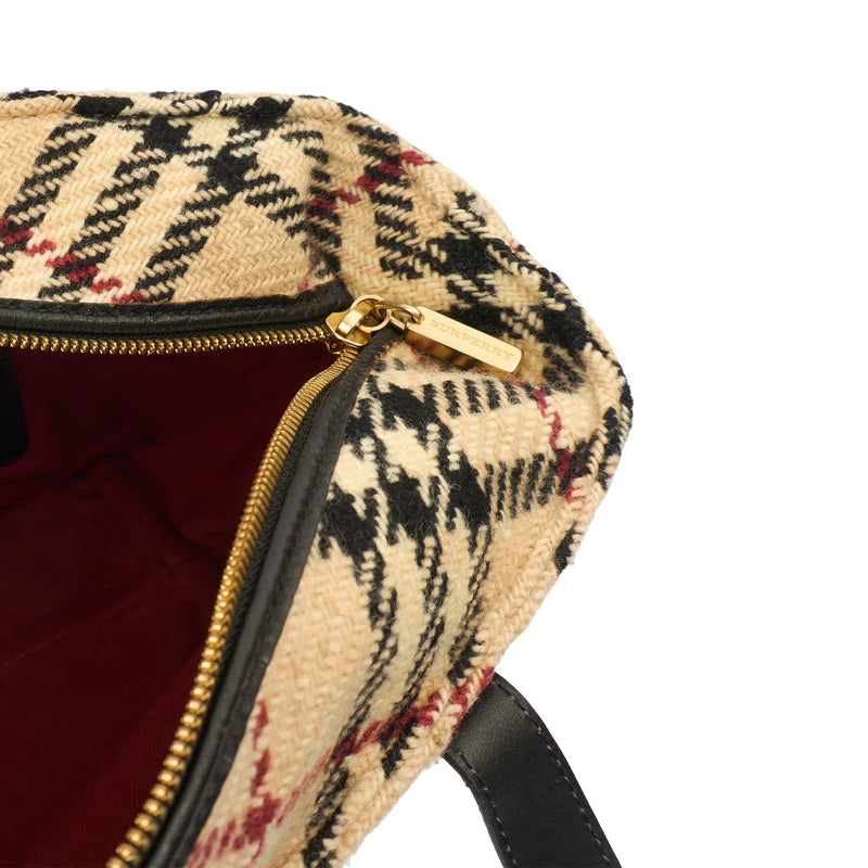 Burberry Tote Check Tote en lona Nova Check
