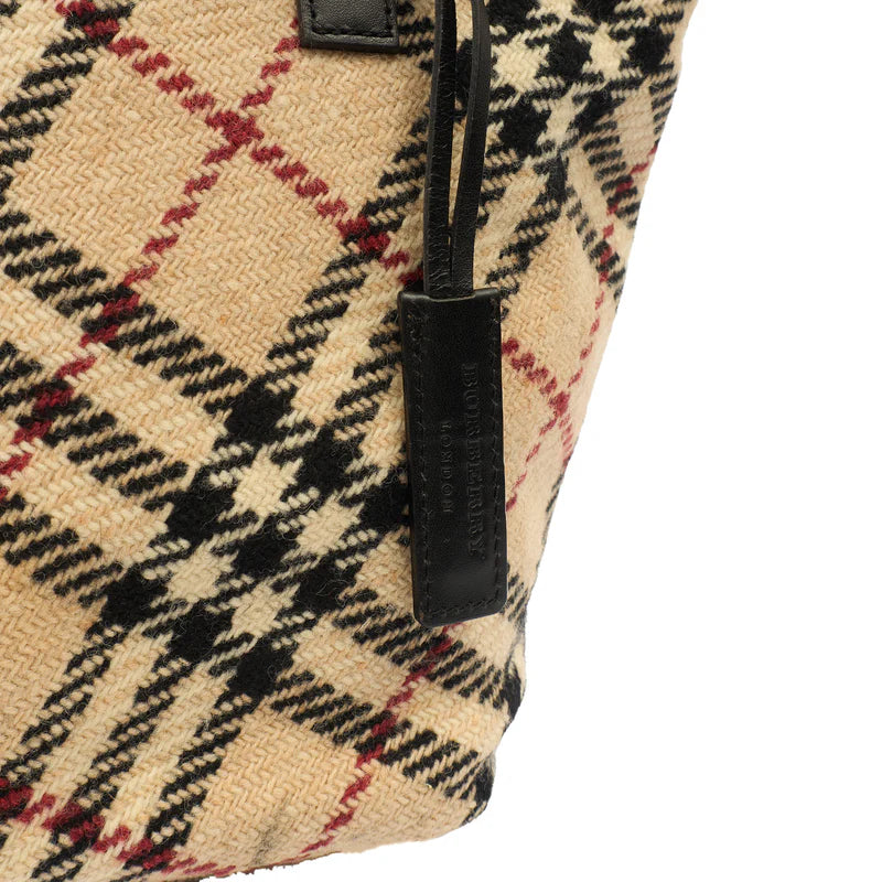 Burberry Tote Check Tote en lona Nova Check